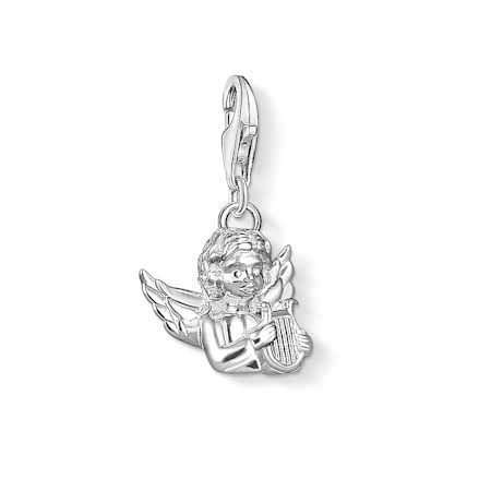 SALE 25%: Thomas Sabo Charm-Anhänger Engel mit Harfe" Anhänger 1381-001-12