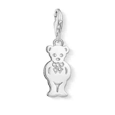 SALE 25%: Thomas Sabo Charm-Anhänger Teddybär" Anhänger DC0023-725-14
