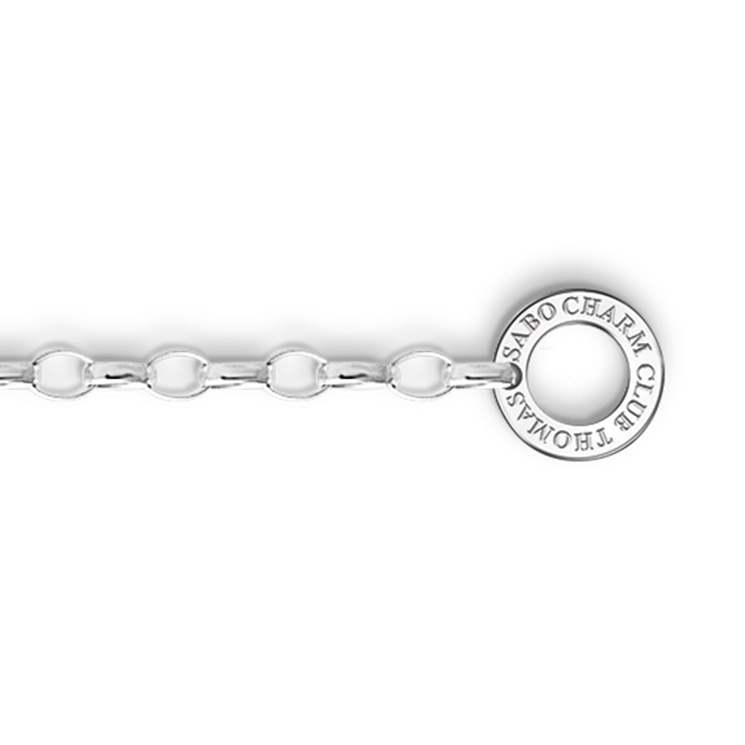 SALE 25%: Thomas Sabo Charm Club - Ringweite 19 Armband X0231-001-12-L19v