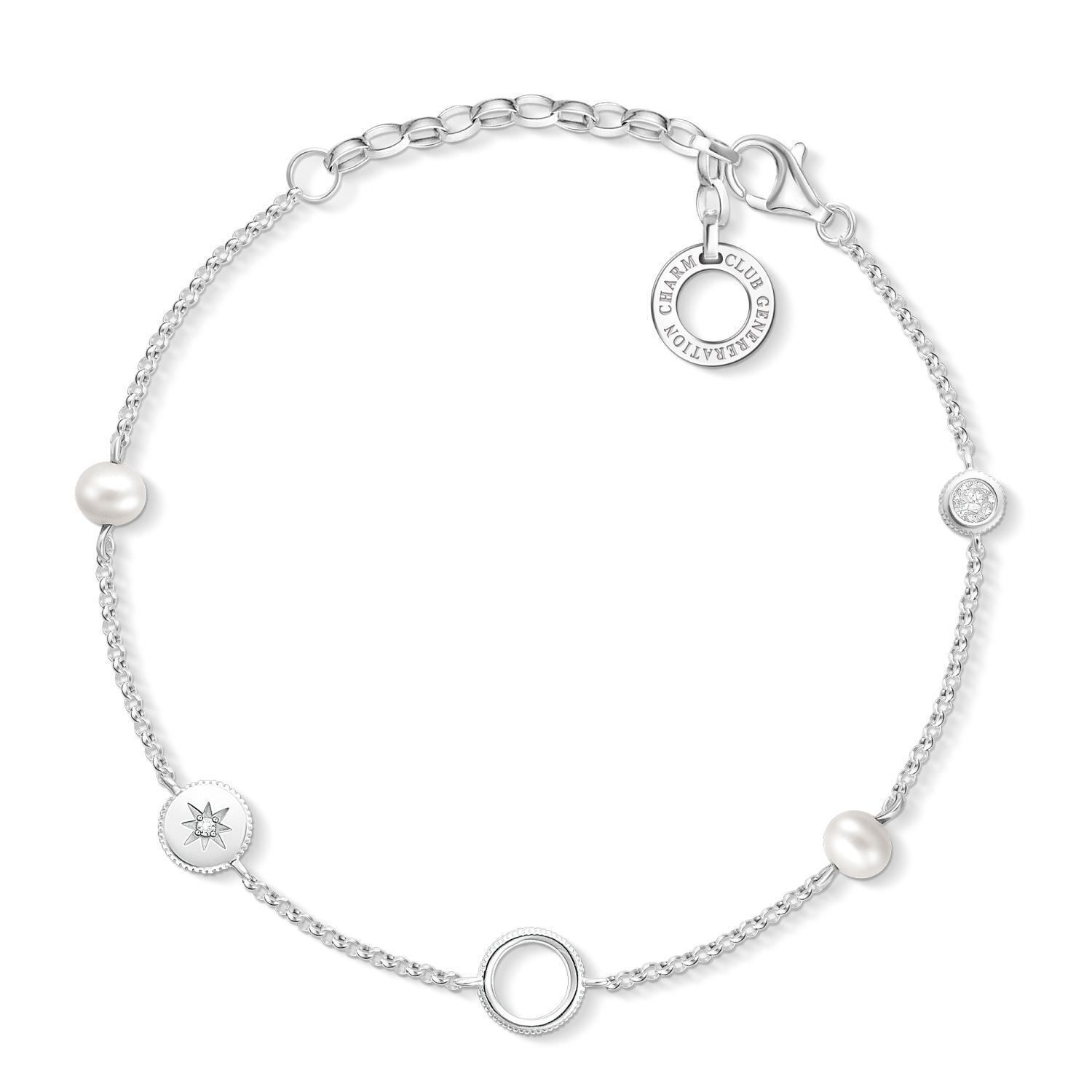 SALE 25%: Thomas Sabo Charm Club - Ringweite 19 Armband X0273-167-14-L19v