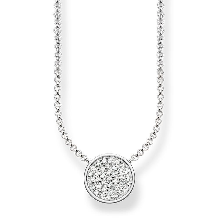 SALE 25%: Thomas Sabo Collier Sparkling Circles - Länge 45 cm"" Kette - Collier KE1491-051-14-L45v