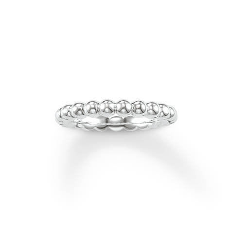 SALE 25%: Thomas Sabo Kugeln - Ringweite 54 Ring TR2046-001-12-54