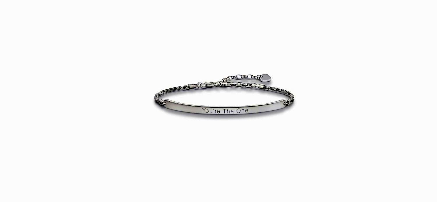 SALE 25%: Thomas Sabo Love Bridge - Ringweite 18 Armband LBA0008-415-12-L18v
