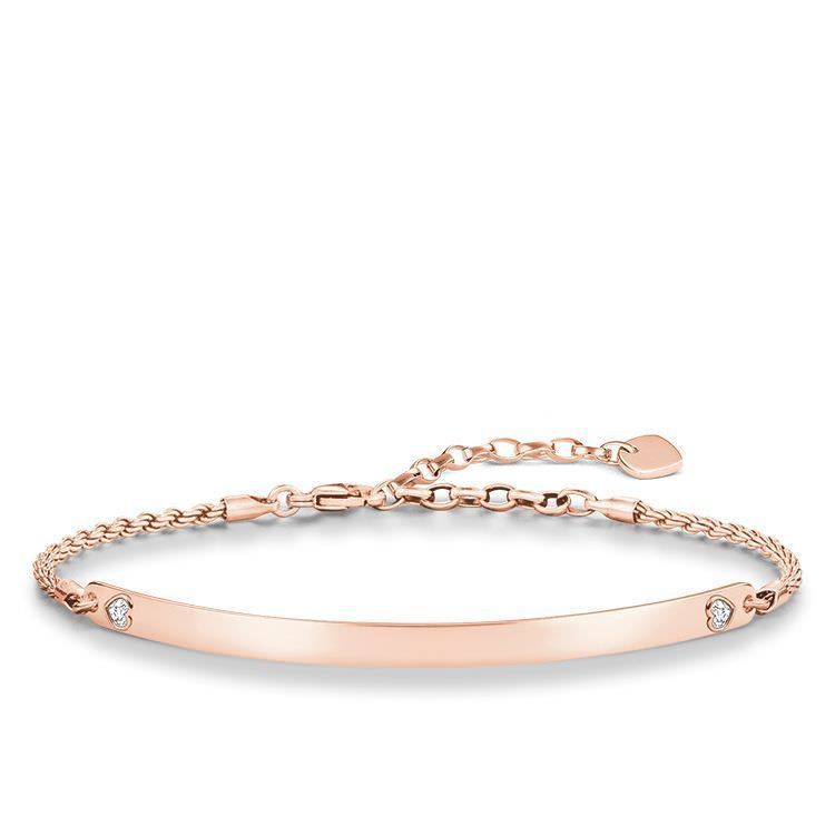 SALE 25%: Thomas Sabo Love Bridge - Ringweite 18 Armband LBA0045-416-14-L18v