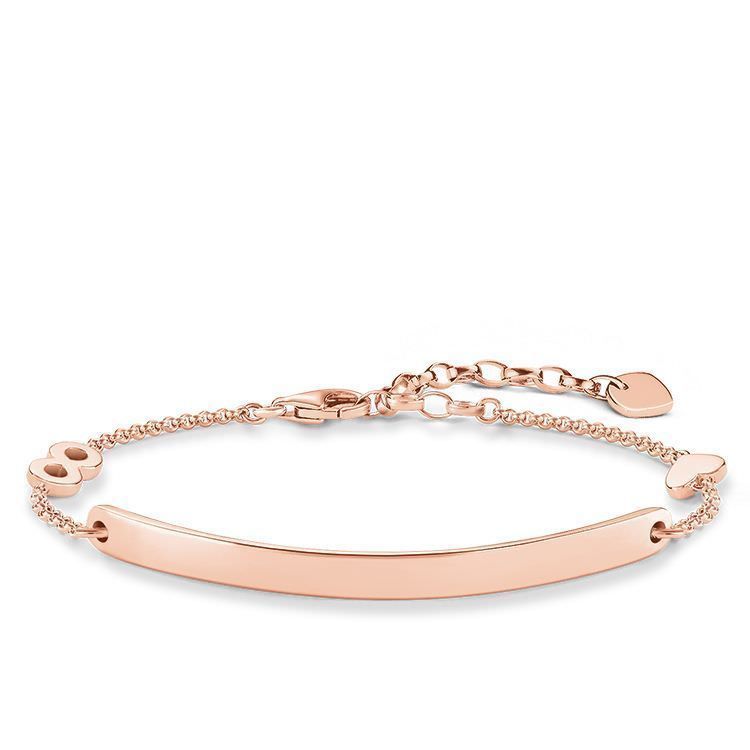 SALE 25%: Thomas Sabo Love Bridge - Ringweite 19 Armband LBA0100-415-12-L19v