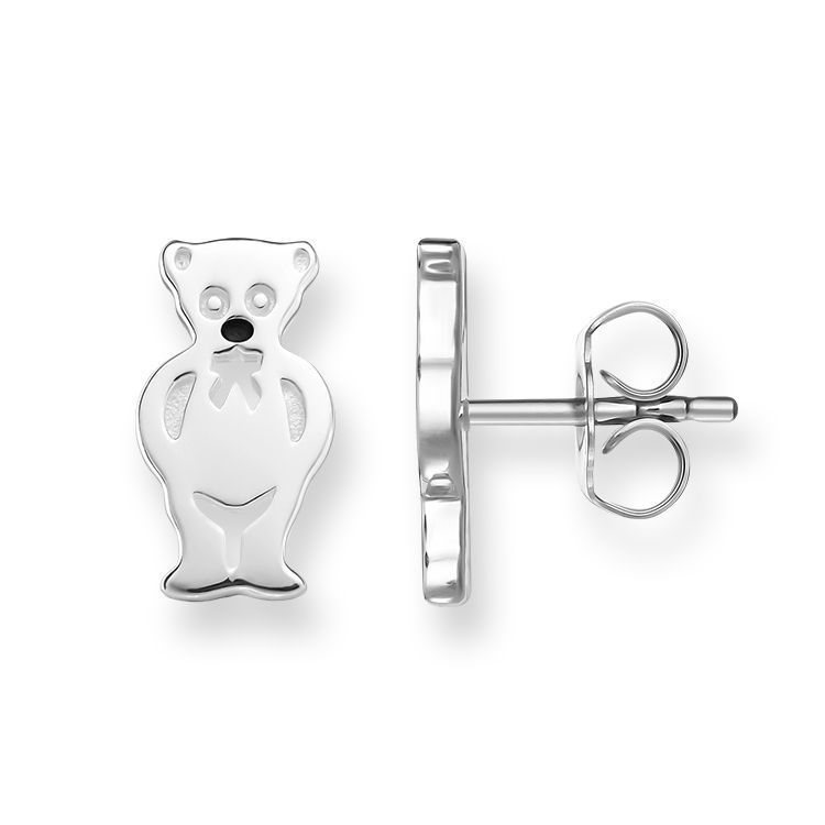 SALE 25%: Thomas Sabo Ohrstecker Teddybear Ohrschmuck (Ohrring Ohrstecker) H1887-637-12