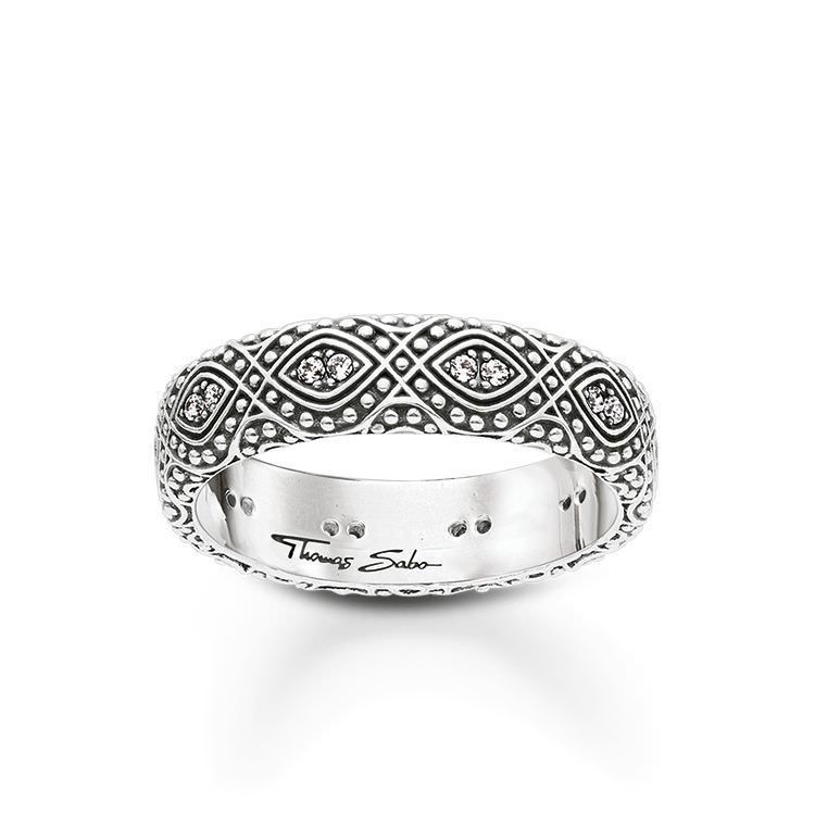 SALE 25%: Thomas Sabo Ornamente - Ringweite 52 Ring TR2092-643-14-52