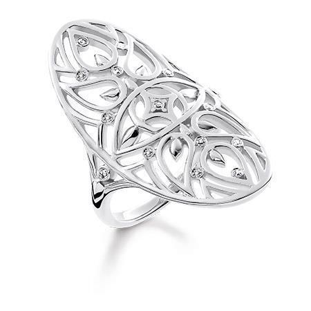 SALE 25%: Thomas Sabo Ring - Ringweite 54 Ring D_TR0025-725-21-54