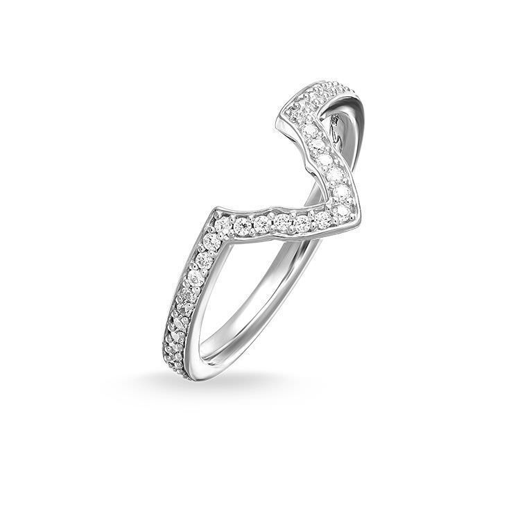 SALE 25%: Thomas Sabo - Ringweite 54 Ring TR2070-051-14-54