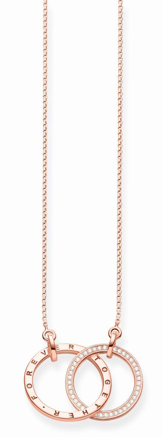 SALE 25%: Thomas Sabo Sterling Silver - Länge 60 cm Kette - Collier KE1489-051-14-L60v