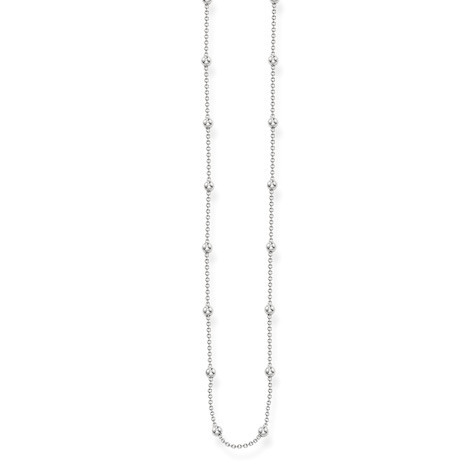 SALE 25%: Thomas Sabo Sterling Silver Lederhalsband KE1329-001-12-L80
