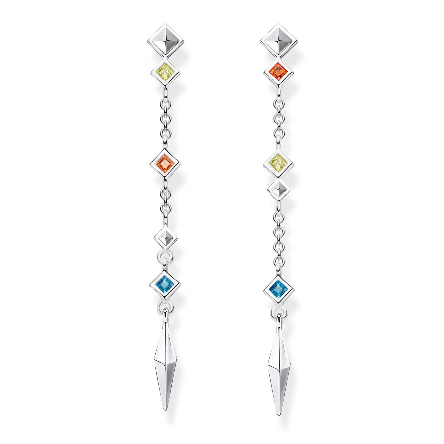 SALE 25%: Thomas Sabo Sterling Silver Ohrschmuck (Ohrring Ohrstecker) H2036-166-7