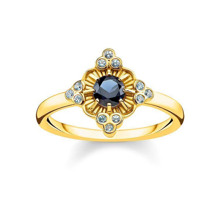 SALE 25%: Thomas Sabo Sterling Silver - Ringweite 54 Ring TR2221-960-7-54