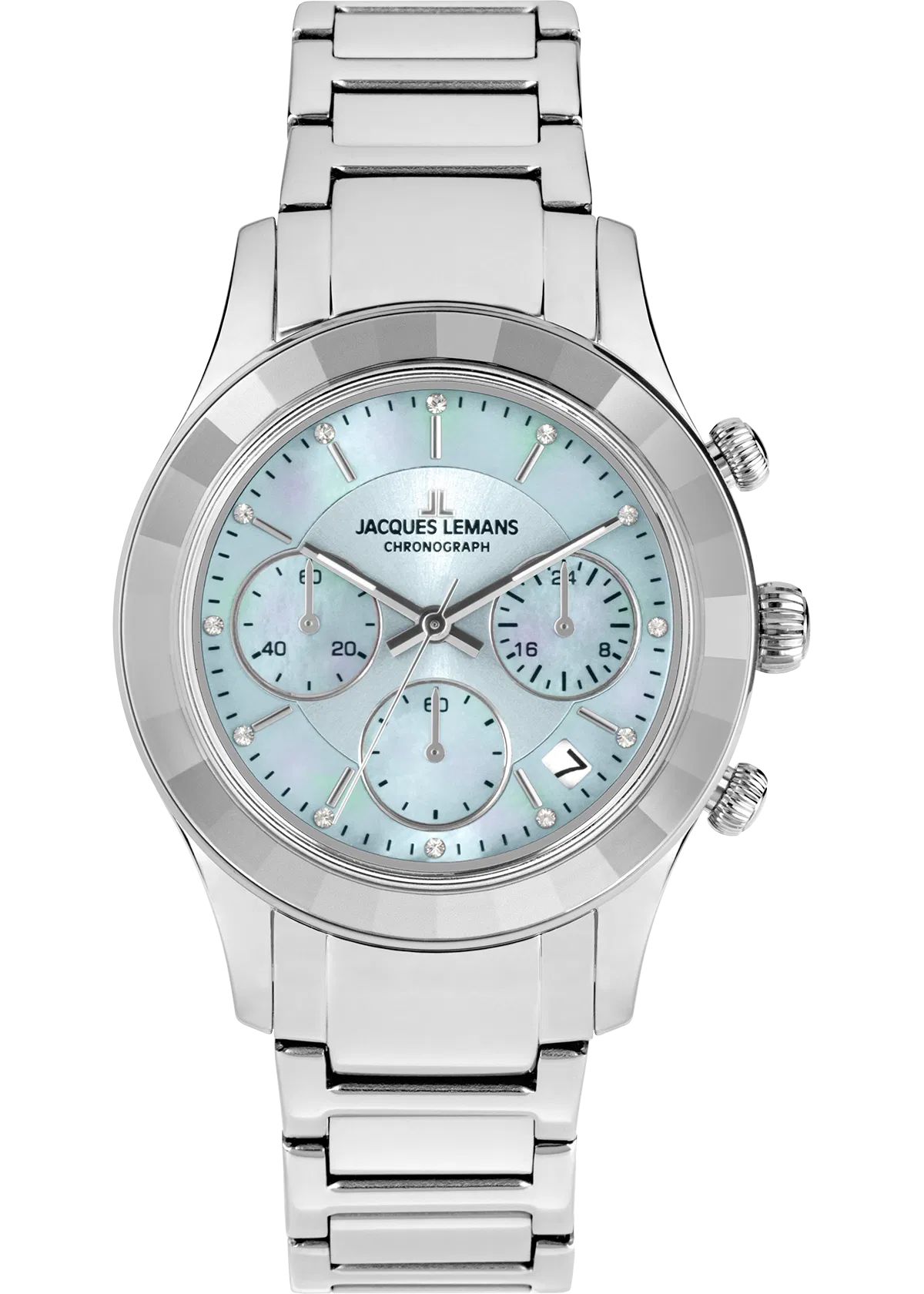 SALE 50%: Jacques Lemans Armbanduhr Edelstahl   1-2151K
