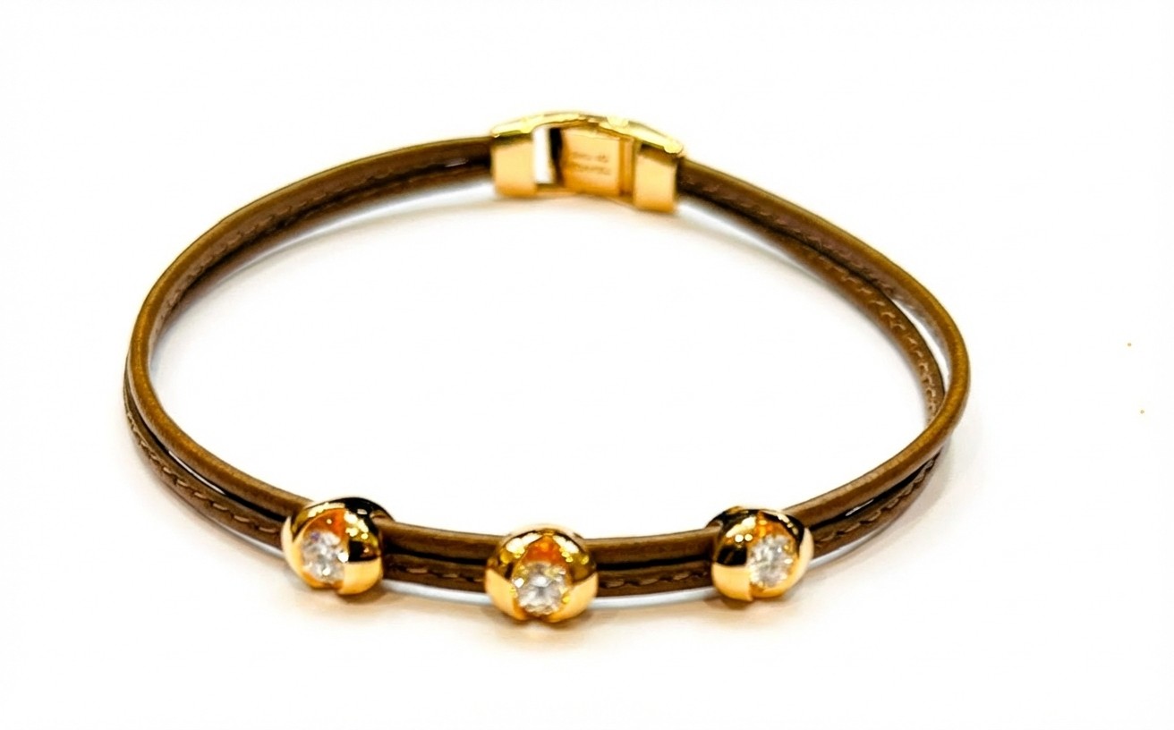 Schaffrath Colortaire 73-LD Taupe Armband CTX32