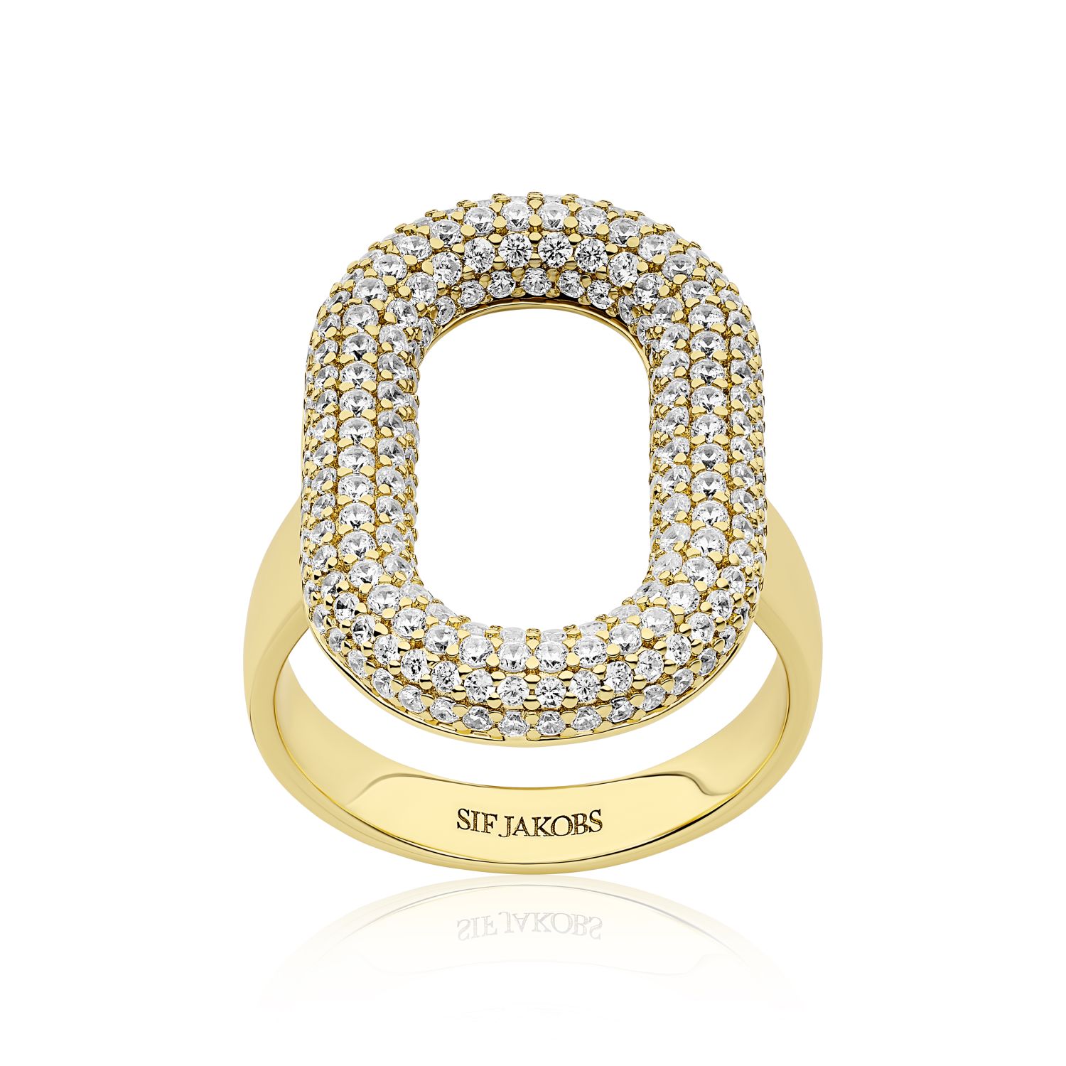 Sif Jakobs Capri  Ring SJ-R62014-CZ-YG