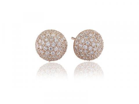 Sif Jakobs - COMACCHIO EARRINGS Ohrschmuck (Ohrring Ohrstecker) SJ-E1352-CZ(RG)