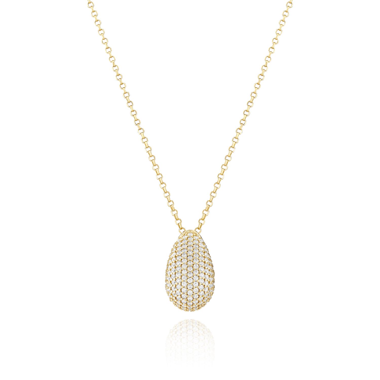 Sif Jakobs Goccia altro Kette - Collier SJ-N2480-CZ-YG