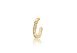 Simeri Ear Cuff  Ohrschmuck (Ohrring Ohrstecker) SJ-E1026-CZ(YG)
