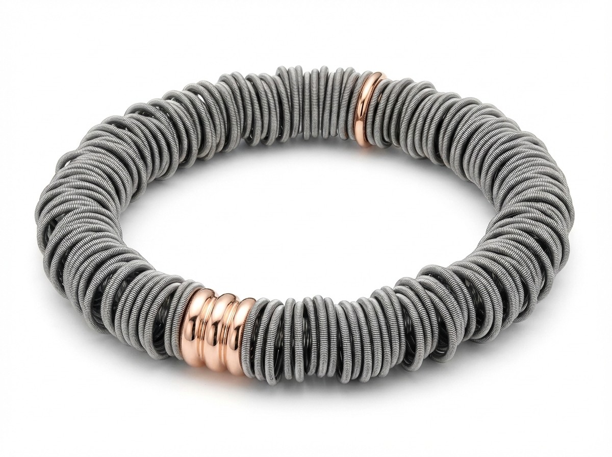 Spiralösen Zwischenteil Walze 750/- Rotgold Öse 750/- Rotgold Armband 7.7849.5  7.7914.4  77852.4