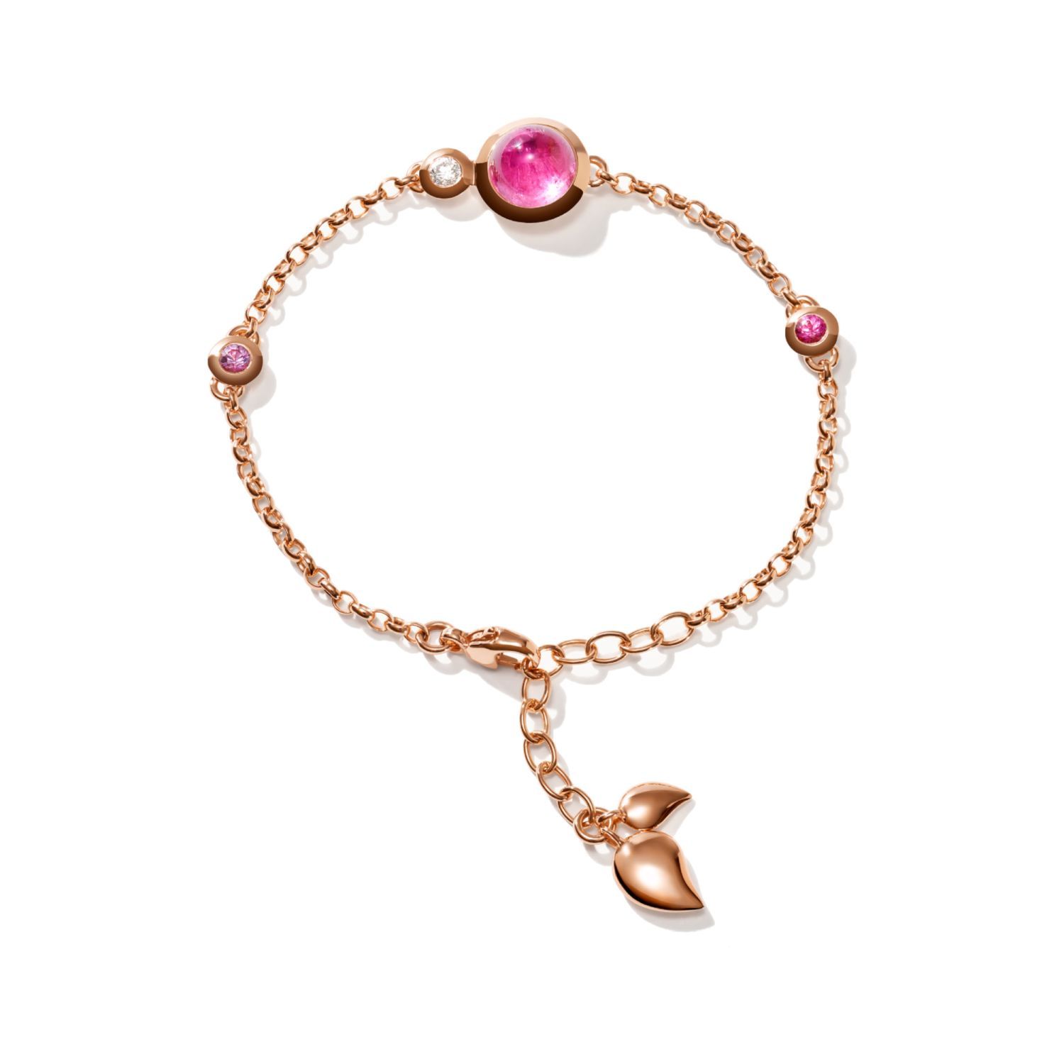 Tamara Comolli Bouton Mini Chain Blush small/medium Armband B.Bou.c.Blu.sm.rg