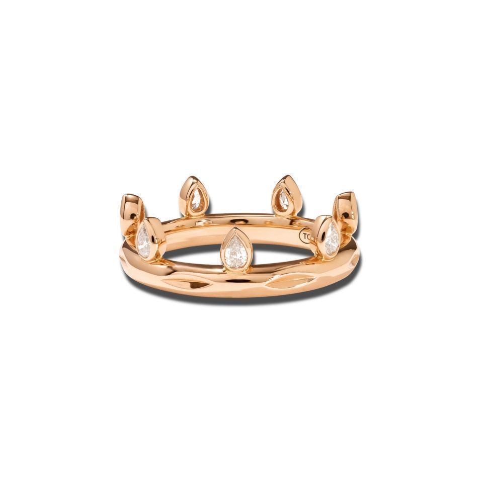 Tamara Comolli Gypsy Crown Drop Classic Ring R.Gyp.C.Dr.Cl.rg