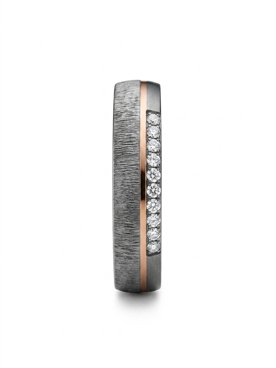 Tantalum Trauring  Ring TA53
