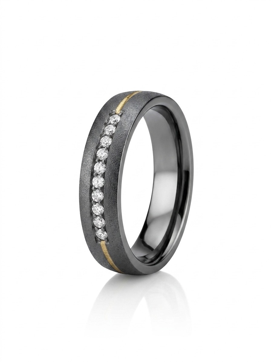 Tantalum Trauring  Ring TA77
