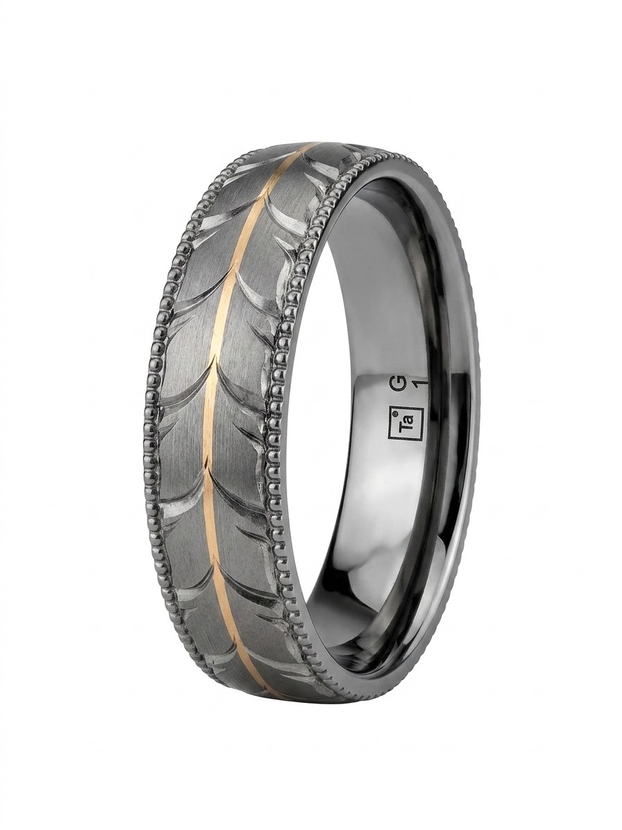 Tantalum Trauring  Ring TA94